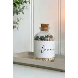 کبریت بطری شیشه ای شفاف LALEZEN (50 MATCHBIT)