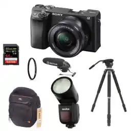 دوربین سونی Sony Alpha a6400 +لوازم جانبی