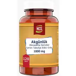 Ncs Boswellia Serrata Akgünlük 1000 میلی گرم 120 قرص