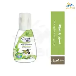 فوم دستشویی کلین تایم با رایحه روغن زیتون حجم 500 میل