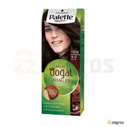 کیت رنگ مو قهوه ای پلت سری Kalici Dogal Renkler شماره 4.0