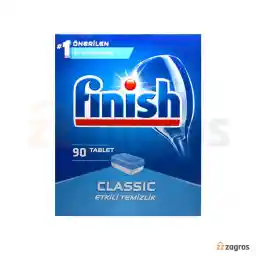 قرص ماشین ظرفشویی فینیش مدل کلاسیک بسته 90 عددی
