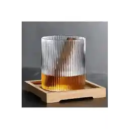 فنجان اوریگامی راه راه SMALL EW 300 میلی لیتر | فنجان قهوه و ارائه | شیشه بوروسیلیکاتی