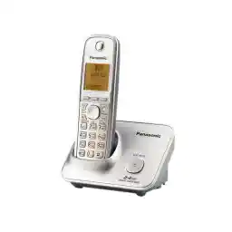 تلفن بی سیم پاناسونیک نقره ای Panasonic KX-TG3711 Wireless Phone تلفن بی سیم پاناسونیک نقره ای Panasonic KX-TG3711 Wireless Phone