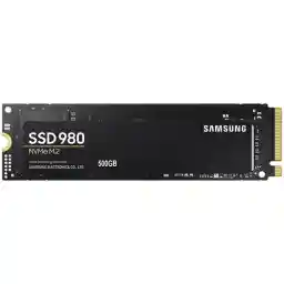 حافظه اس اس دی اینترنال سامسونگ مدل 980 M.2 ظرفیت 500 گیگابایت SAMSUNG 980 PCIe 3.0 NVMe M.2 500GB Internal SSD