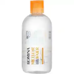 محلول پاک کننده آرایش صورت، چشم و لب رومینا مناسب پوست لک دار حجم 250 میل