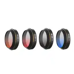 پک فیلتر لنز فانتوم 4 پرو (PGYTECH PGY-P4P-018 Filter For Phantom 4 Pro 4-Pack (Gray/Orange/Blue/Red