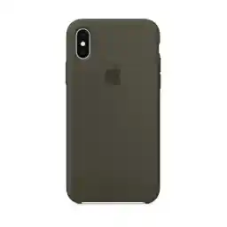 قاب محافظ سیلیکونی اپل آیفون Apple iPhone X/XS Silicone Case green