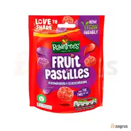 پاستیل توت فرنگی و انگور فرنگی راونتریز مدل Fruit Pastilles وزن 143 گرم