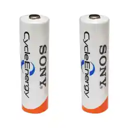 باتری قلمی قابل شارژ سونی کد HR6 ظرفیت 3000 میلی آمپرساعت بسته 2 عددی