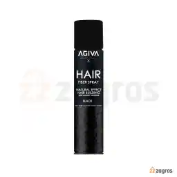 اسپری پرپشت کننده مو آگیوا رنگ مشکی مناسب انواع مو 150 میل