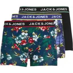 JACK&JONES JACFLOWER TRUNKS 3 PACK.NOOS زیر شلواری مردانه - سایز XL