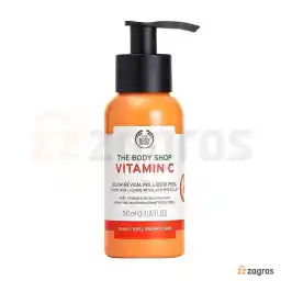 لایه بردار ویتامین C روشن کننده صورت بادی شاپ مناسب پوست خسته و کدر 100 میل