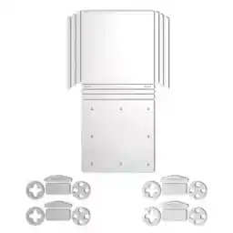 برچسب ماهوت مدلMetallic White مناسب برای کنسول بازی PS4 Pro