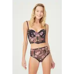 ست برلت لوکس با کرست گلدار