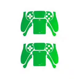 برچسب دسته بازی PS5 ماهوت مدل Matte-Green بسته دو عددی