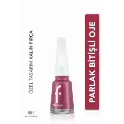 لاک ناخن براق مرواریدی فلورمار (PINK) - مینای ناخن - 501 A Little Tropical - 8682536036337