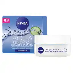 کرم مرطوب کننده نیوآ مدل Aqua Sensation حاوی عصاره خیار حجم 50 میل