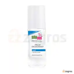 رول دئودورانت زنانه سبامد مناسب پوست حساس با رایحه طراوت بخش 50 میل