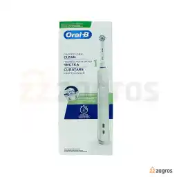 مسواک برقی اورال بی مدل Professional Clean 1 رنگ سفید همراه با 1 عددی سری یدک