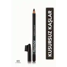 قلم مو کلاهک فلورمار (قهوه ای) - مداد ابرو - 405 قهوه ای تلخ - 8690604278701