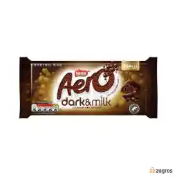 شکلات تلخ و شیری Aero نستله وزن 90 گرم