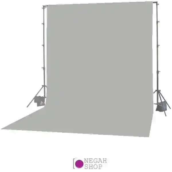 فون بک گراند خاکستری شطرنجی Backdrop light gray 3x5 non woven