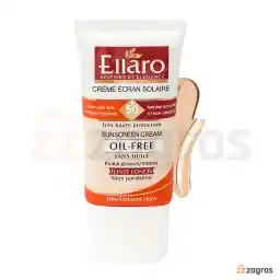کرم ضد آفتاب الارو SPF +50 بژ روشن مناسب پوست چرب 40 میل
