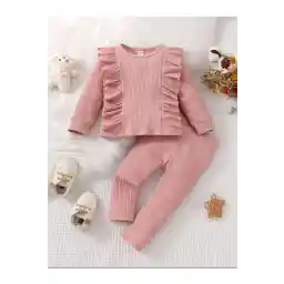 Bebekpare دخترانه دنده پایین تاپ ست باریک