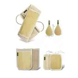 ست اسکراب لوفا کدو تنبل طبیعی لامینا، ست لایه بردار همام کدو تنبل.