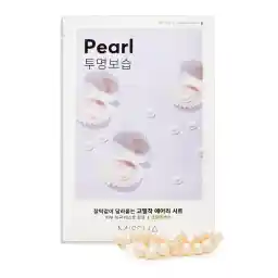 ماسک ورقه ای روشن کننده و مرطوب کننده عصاره میشا مروارید (1 عدد) ماسک ورقه ای فیت هوای مروارید