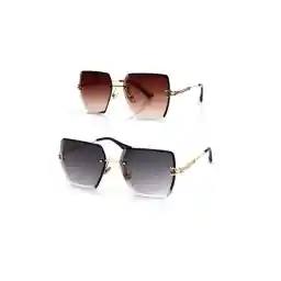 Modalucci 2'li Set Kadın Güneş Gözlüğü