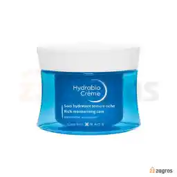 کرم مرطوب کننده بایودرما مدل hydrabio مناسب پوست حساس و خشک 50 میل