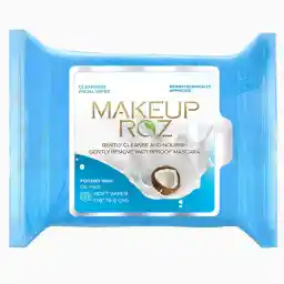 دستمال مرطوب پاک کننده آرایش میکاپ رز مناسب پوست خشک بسته 25 عددی