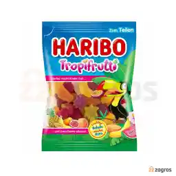 پاستیل هاریبو مدل Tropi Frutti وزن 200 گرم
