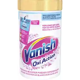 پودر تقویت کننده اکشن لباسشویی Vanish Oxi - لکه بر لباسشویی سفید - 1.5 کیلوگرم