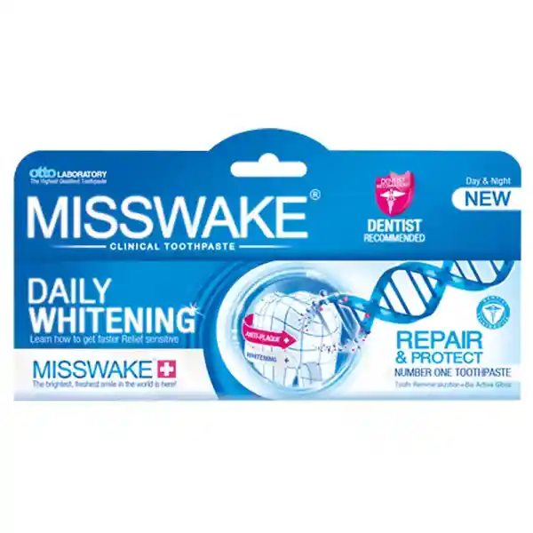 Misswake Daily Whitening Toothpaste 100ml