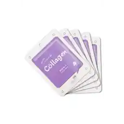 پک 5 ماسک صورت عصاره کلاژن Mjcare 88092208001395