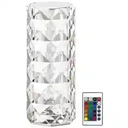 چراغ خواب (آباژور) شارژی کریستالی Bedside lamp (lampshade) rechargeable crystal