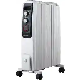 رادیاتور روغن آرونیک - بخاری برقی - ترموستات - تایمر - 3 تنظیم - تا 2000 وات - سفید