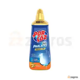 مایع جلادهنده ماشین ظرفشویی پورچوز مدل Premium با رایحه بادام و نارنگی 500 میل