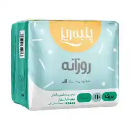 نوار بهداشتی بالدار مشبک اکستریم روزانه پنبه ریز سایز بزرگ ده عددی