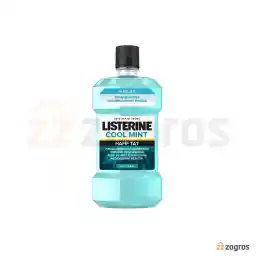 دهان شویه لیسترین مدل Cool Mint با طعم نعنا ملایم 250 میل