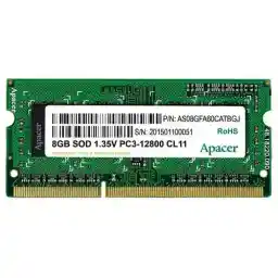 رم لپ تاپ اپیسر مدل DDR3L 1600 APACER ظرفیت 8GB Apacer CL11 12800 DDR3L 1600MHz Notebook Memory