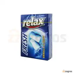 آدامس ریلکس با طعم وانیلی و نعناع 21 گرم