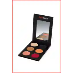 New Well 6 Pcs Eyeshadow Palette - Red Tones in Eyeshadow Palette 8680923319513