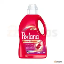 مایع لباسشویی پرلانا Perlana مدل Renew & Repair مناسب لباس های رنگی 1500 میل