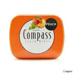 خوشبو کننده دهان بدون شکر کامپس با طعم هلو 12.5 گرم