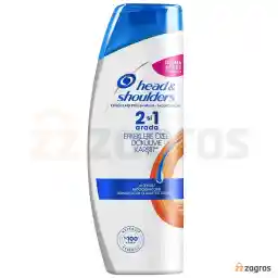 Erkekler için 2'si 1 arada baş ve omuzlar kepek önleyici şampuan, Dokulme karsm, hacim 400 ml