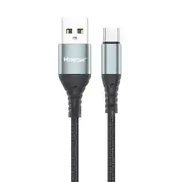 کابل تبدیل USB به microUSB هانروکس مدل C20 طول 1 متر